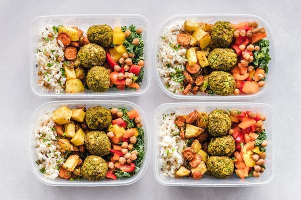 plant based meal prep for the week